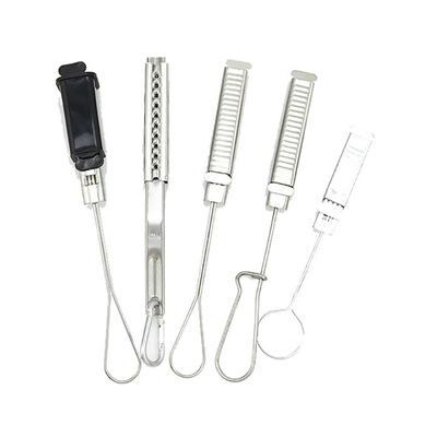 Χάλυβα από ανοξείδωτο ατσάλι Drop Wire Clamps Support Telephone Drop Wire At Span Clamps