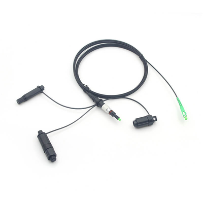 3-in-1 Fast Connector Προσυνδεδεμένο καλώδιο FTTH Drop G657A2 SM