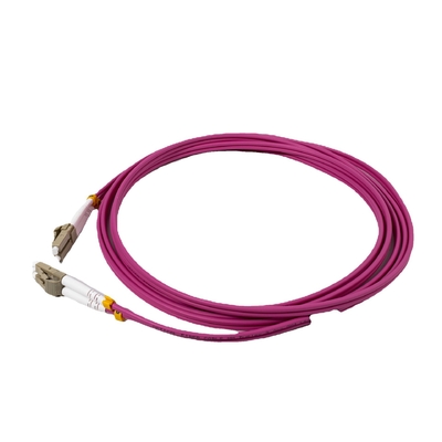 Εσωτερικό LC PC Duplex Fiber Optic Multimode Patch Cord 3,0 mm