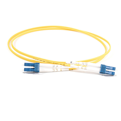 Simplex Dx LC UPC προς LC UPC Δαχτυλίδη οπτικού καλωδίου LSZH 3.0MM, 5 μέτρα