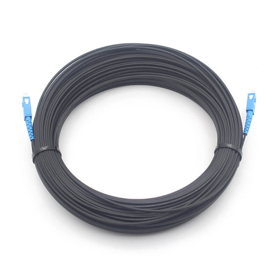 Εντός 1 πυρήνας 2 πυρήνες 2.0x3.0mm SC UPC έως SC UPC FTTH Drop Cable Patch Cord LSZH