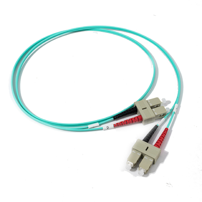 MM DX 2,0mm SC UPC προς SC UPC ινώδες οπτικό σύρμα 7μέτρων LSHZ