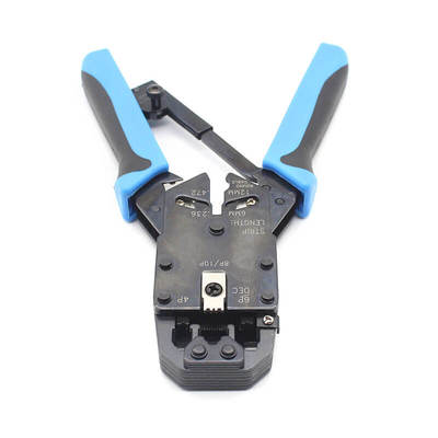 Εργαλείο πτύχωσης Industrial RJ-45 RJ-12 RJ-11 με απογυμνωτή