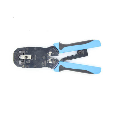 Εργαλείο πτύχωσης Industrial RJ-45 RJ-12 RJ-11 με απογυμνωτή