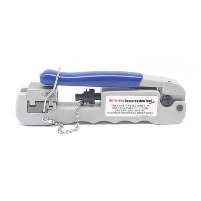 Βιομηχανικό εργαλείο συμπίεσης 360° για καλώδια BNC RCA TRS DRS