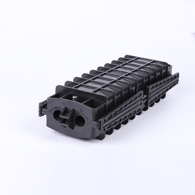 48 πυρήνες Inline Type Fiber Optic Splice Closure 2 σε 2 έξω Αδιάβροχο