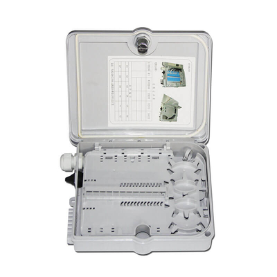12 πυρήνες Fiber Optic Distribution Box για δίκτυα FTTX Max 12 FTTH Drop Output