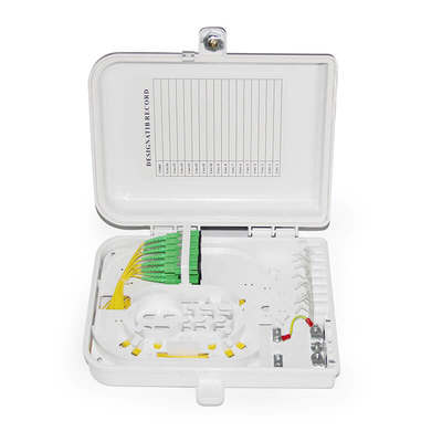 12F FTTH Fiber Optic Distribution Box για εσωτερική εξωτερική τοποθέτηση τοίχου