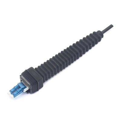 SM MM Αδιάβροχος σύνδεσμος οπτικών ινών Duplex LC UPC NSN Boot