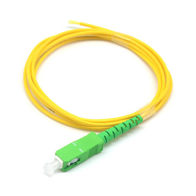 1M 1.5M SC APC Fiber Optic Pigtail G652A1 ή A2 Για δίκτυο ευρείας ζώνης ινών