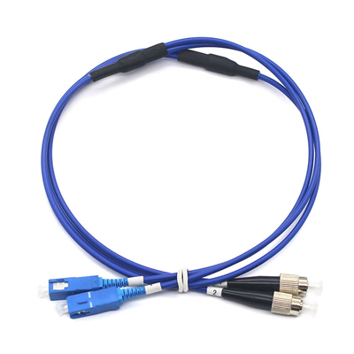 LSZH Duplex Sc Fiber Patch Cable Lc Fiber Jumper SC/UPC προς FC/UPC