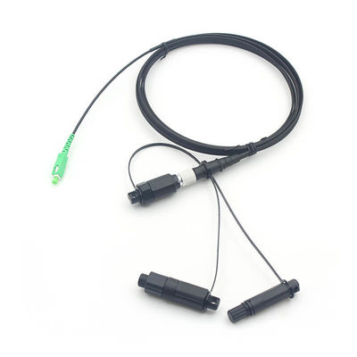 3-in-1 Fast Connector Προσυνδεδεμένο καλώδιο FTTH Drop G657A2 SM