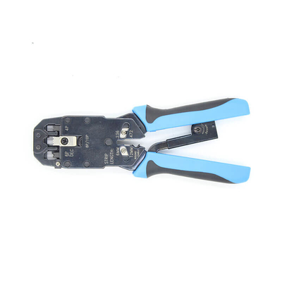 Εργαλείο πτύχωσης Industrial RJ-45 RJ-12 RJ-11 με απογυμνωτή