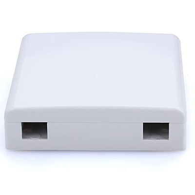 86 x 86 x 25 mm Φύλη οπτικής ακύρωσης τοιχώνας πρίζας με 4 πυρήνες και αντοχή στη φωτιά UL94-0