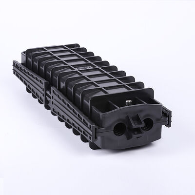 48 πυρήνες Inline Type Fiber Optic Splice Closure 2 σε 2 έξω Αδιάβροχο
