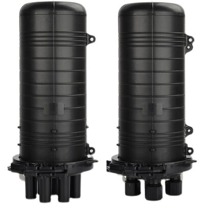 Εξωτερικό IP68 Αδιάβροχο 96 ίνες Θόλος Φύλλα Οπτικής Κλειδώματος 1 σε 4 έξω με προσαρμογείς