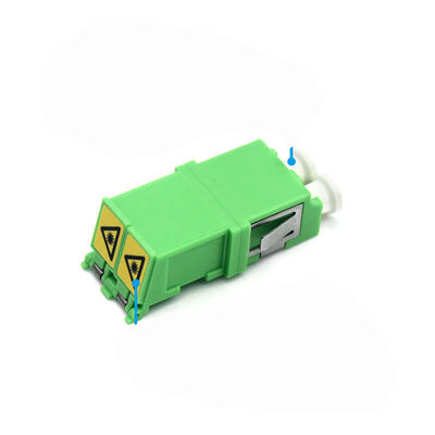 Τηλεπικοινωνίες LC APC Duplex Adapter οπτικών ινών με Flip Auto Shutter