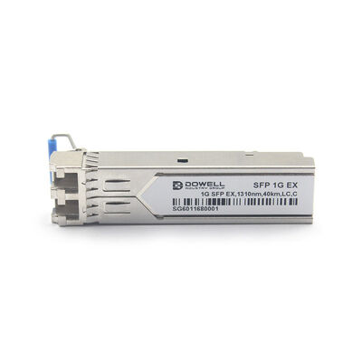 1.25Gbps SFP Transceiver Module 1310nm μήκος κύματος 40km εμβέλεια για επικοινωνία δεδομένων υψηλής ταχύτητας