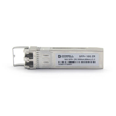 Μετασυνδέσεις SFP 10G ZR 1550nm 80km 9/125 μm SMF Duplex LC