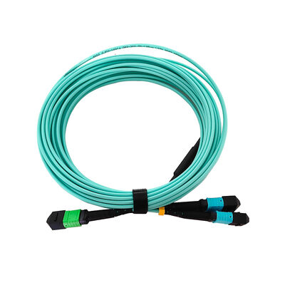 MTP/MPO σε MPO OM3/OM4/OM5 3.0mm Fiber Optic Trunk Cable με 8~44 ίνες